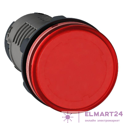 Лампа сигнальная LED 220В DC красн. SchE XA2EVMD4LC