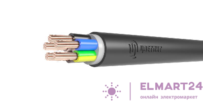 Кабель ППГнг(А)-HF 5х16 МК (N PE) 0.66кВ (м) Цветлит 00-00140605