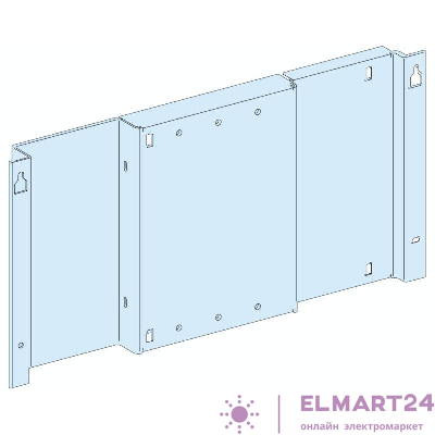 Плата монтажная вертикал. стационар. аппарат. NS630 с поворот. рукояткой SchE LVS03074
