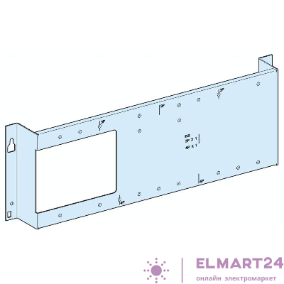 Плата монтажная вертикал. стационар. аппарат.-В NS250 с рычагом управл. SchE LVS03040