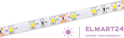 Лента светодиодная LED LSR-2835W60-4.8-IP65-12В (уп.5м) IEK LSR1-2-060-65-3-05