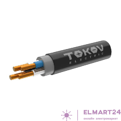 Кабель TOKOV ELECTRIC ППГнг(А)-HF 4х2.5 ОК (N) 0.66кВ (м) ТХМ00409119