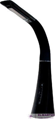 Настольный светодиодный светильник Feron DE1716 7W, черный 24204
