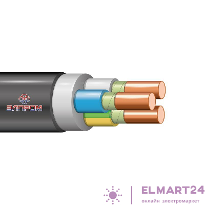Кабель ВВГнг(А)-FRLS 3х4 (N PE) 0.66кВ (м) Элпром НТ000005121