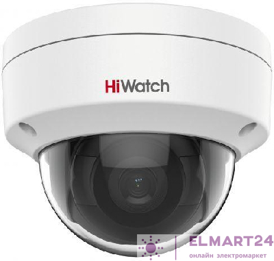 Видеокамера IP DS-I202 (D) (2.8мм) 2.8-2.8мм цветная корп.:бел. HiWatch 1584274