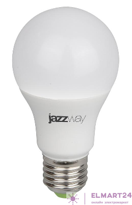 Лампа светодиодная PPG A60 Agro 15Вт A60 грушевидная матовая E27 IP20 для растений красн./син. спектр frost JazzWay 5025547