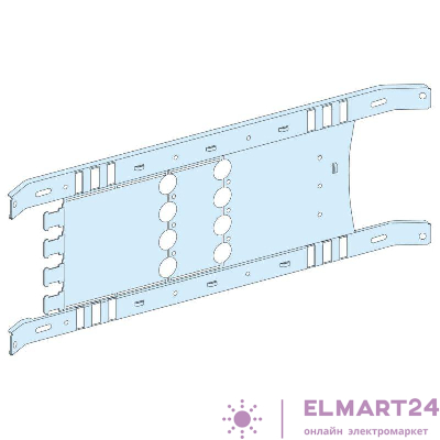 Плата монтажная горизонт. стационар. INS250 с рычагом управл. 4п SchE LVS03412