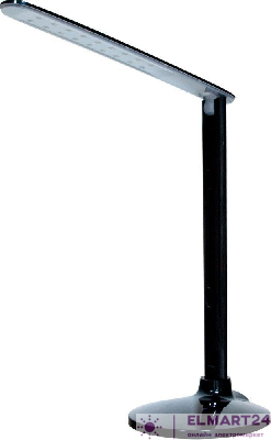Настольный светодиодный светильник Feron DE1714 10W, черный 24200