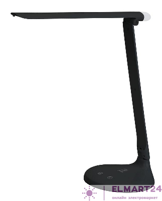 Светильник ЭРА NLED-482-10W-BK настольный черн.  ЭРА Б0041087
