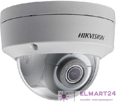 Видеокамера IP DS-2CD2123G0E-I 2.8-2.8мм цветная корпус бел. Hikvision 1405771