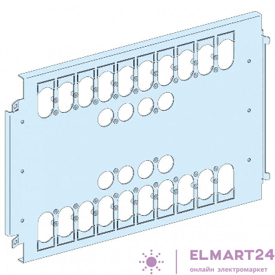 Плата монтажная верт. 2 NS ИЛИ 1 INS630 SchE 03461