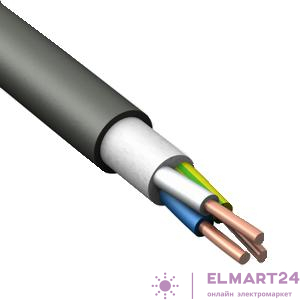 Кабель ВВГнг(А)-LS 3х2.5 (N PE) 0.66кВ (уп.100м) Конкорд 202