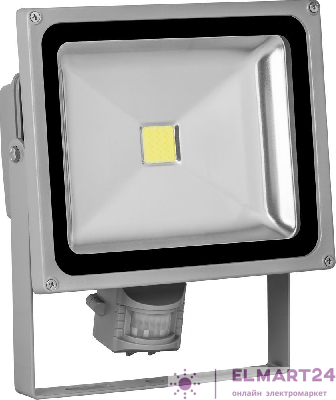 Светодиодный прожектор Feron с датчиком LL-232 IP44 30W 6500K 12126