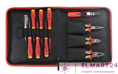 Набор диэлектрических инструментов E-Slim ERGONIC в сумке Felo 41381104