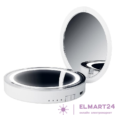 Светильник светодиодный ML-D9AC-wh косметическое зеркало с подсветкой аккумулятор бел. JazzWay 5038165