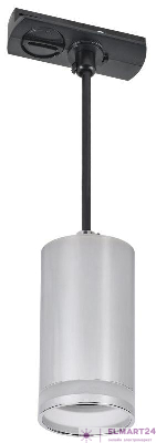 Светильник 4117 декоративный трековый подвесной GU10 хром IEK LT-UCB0-4117-GU10-1-K23