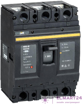 Выключатель автоматический 3п 800А 35кА ВА88-40 MASTER IEK SVA50-3-0800-02
