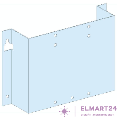 Плата монтажная вертикал. стационар. аппарат. NS250 с рычагом управл. Ш=250мм SchE LVS03050