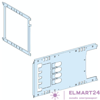 Плата монтажная горизонт. выдвижн. NS630 3п или 4п SchE LVS03462
