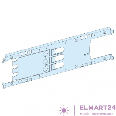 Плата монтажная горизонт. с пружин. рукояткой для NS250 3П Sche 03413
