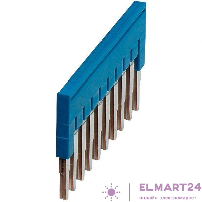 Перемычка для клемм. 10 точек подкл. для 2.5мм син. SchE NSYTRAL210BL