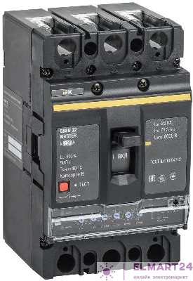 Выключатель автоматический 3п 125А 35кА ВА88-32 MASTER электр. расцеп. IEK SVA11-3-0125-02