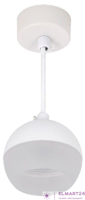 Светильник 4012 подвесной под лампу GX53 бел. IEK LT-UCB0-4012-GX53-1-K01